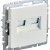 BRITE Розетка двойная RJ11+RJ45 кат.5E РК/Т12-БрЖ жемчуг IEK, BR-KT20-O-1-K36