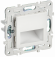 IEK SKANDY Подсветка LED встраиваемая SK-L01W арктический белый , SK-FL20-K01