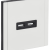 FORTE&amp;PIANO Розетка USB A+A 3,1А FP249M металл белый IEK, FP-U21-D31-M-K01