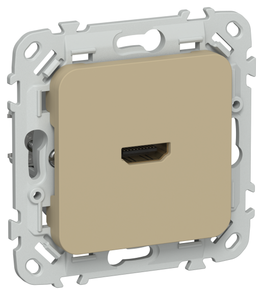 IEK FLITE Розетка HDMI РШДМА-ФлХ хаки IEK, FI-H10-K59