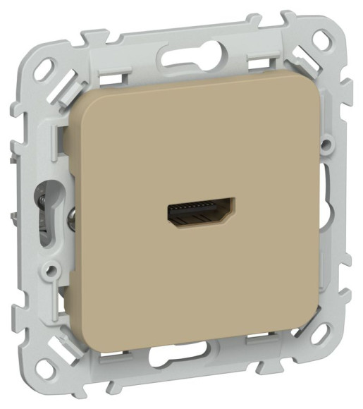 IEK FLITE Розетка HDMI РШДМА-ФлХ хаки IEK, FI-H10-K59