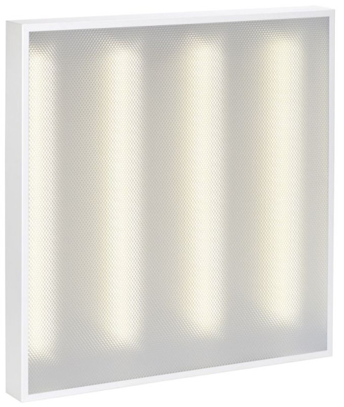 IEK LIGHTING PRO Светильник светодиодный ДВО 2001 30Вт 4000К IP40 588х588мм Грильято призма IEK, LTP-DVO0-2001-30-40-K01