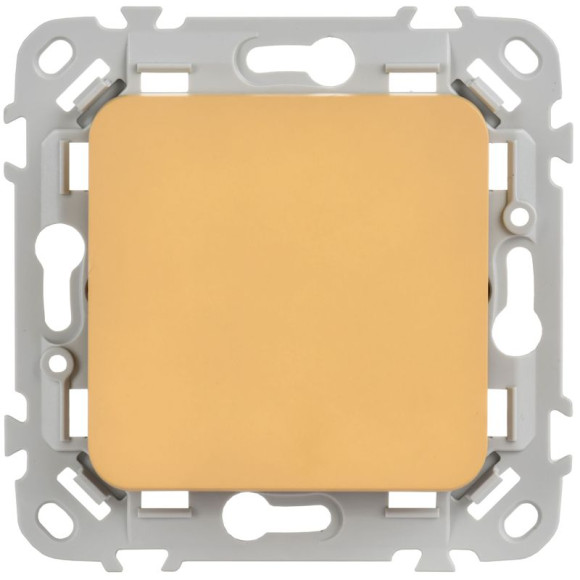 IEK FLITE Выключатель 1-клавишный 10А ВС11-1-0-ФлШм шамуа IEK, FI-V10-0-10-1-K89
