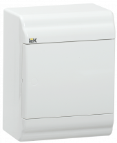 PRIME Корпус пластиковый ЩРН-П-4 модуля навесной белый/белая дверь IP41 IEK, MKP82-N-04-WD-41-20