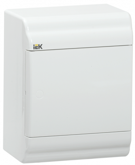 IEK PRIME Корпус пластиковый ЩРН-П-4 модуля навесной белый/белая дверь IP41 IEK, MKP82-N-04-WD-41-20