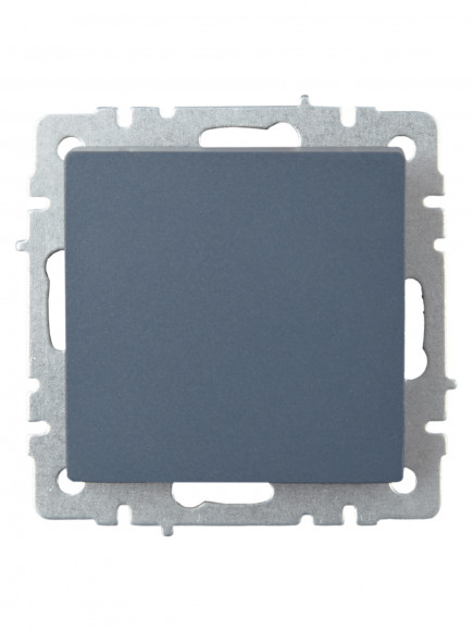 IEK BRITE Выключатель 1-клавишный перекрестный 10А ВС10-1-3-БрМ маренго , BR-V13-0-10-K35