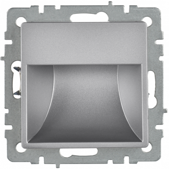 IEK BRITE Подсветка светодиодная встраиваемая ПЛ20-БрА алюминий , BR-FL20-K47