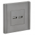FORTE&amp;PIANO Розетка USB A+A 3,1А FP549 сталь IEK, FP-U21-D31-K46