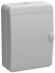 IEK TEKFOR Корпус пластиковый КМПн-24 IP65 серая непрозрачная дверь IEK, TF5-KP73-N-24-65-K03-K03