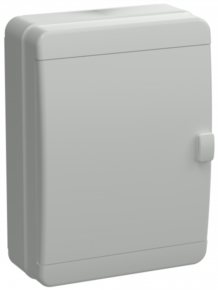 IEK TEKFOR Корпус пластиковый КМПн-24 IP65 серая непрозрачная дверь IEK, TF5-KP73-N-24-65-K03-K03