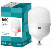 Лампа светодиодная HP 65Вт 230В 4000К E40 IEK, LLE-HP-65-230-40-E40 Лампа светодиодная HP 65Вт 230В 4000К E40 IEK, LLE-HP-65-230-40-E40