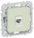 IEK FLITE Розетка компьютерная RJ45 категория 6 UTP РК6-1-0-ФлП панг IEK, FI-K12-2-K92