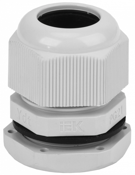 IEK Сальник PG 21 диаметр проводника 15-18мм IP54 IEK, YSA20-18-21-54-K41