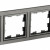 BRITE Рамка 4-местная РУ-4-БрТБ темная бронза IEK, BR-M42-K45
