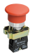 IEK Кнопка управления LAY5-BC41"Грибок" без подсветки красная 1NO IEK, BBG70-BC-K04