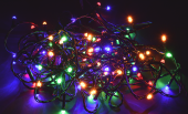 LIGHTING Гирлянда нить 10м 100 светодиодов RGB IP20 зеленый шнур 1,5м 230В контроллер 8 сцен IEK, LGDB110-3-100-10-G-S-20 LIGHTING Гирлянда нить 10м 100 светодиодов RGB IP20 зеленый шнур 1,5м 230В контроллер 8 сцен IEK, LGDB110-3-100-10-G-S-20