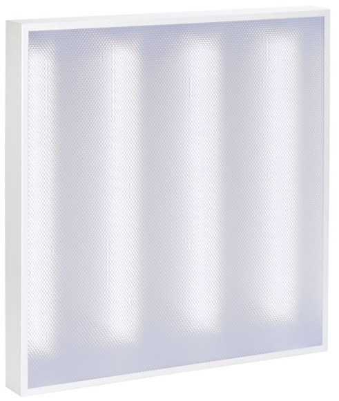 IEK LIGHTING PRO Светильник светодиодный ДВО 2001 30Вт 6500К IP40 588х588мм Грильято призма IEK, LTP-DVO0-2001-30-65-K01