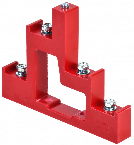 IEK Изолятор ступенчатый ИС4-25/1-15 (4 x М6; 1 x М5) силовой с болтом IEK, YIS11-5-25-B