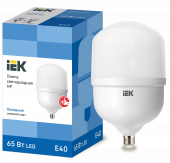 Лампа светодиодная HP 65Вт 230В 6500К E40 IEK, LLE-HP-65-230-65-E40 Лампа светодиодная HP 65Вт 230В 6500К E40 IEK, LLE-HP-65-230-65-E40