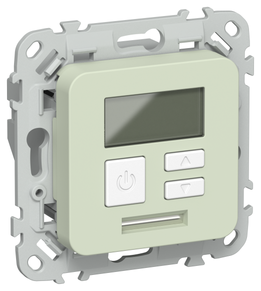 IEK FLITE Термостат электронный с дисплеем 16А Т-ФлП панг IEK, FI-RT11-K92