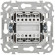 IEK FLITE Выключатель 2-клавишный 10А ВС12-1-0-ФлШ шампань IEK, FI-V20-0-10-1-K37