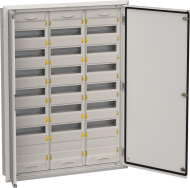 TITAN 5 Корпус металлический ЩРв-252 (3х84) 1130х885х130мм IP31 серый (две двери) IEK, TI5-50-V-3X084-31-7035