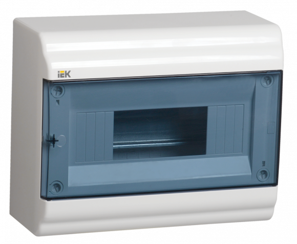 IEK PRIME Корпус пластиковый ЩРН-П-9 модулей навесной белый IP41 IEK, MKP82-N-09-41-20