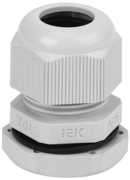 IEK Сальник PG 16 диаметр проводника 9-13мм IP54 IEK, YSA20-14-16-54-K41
