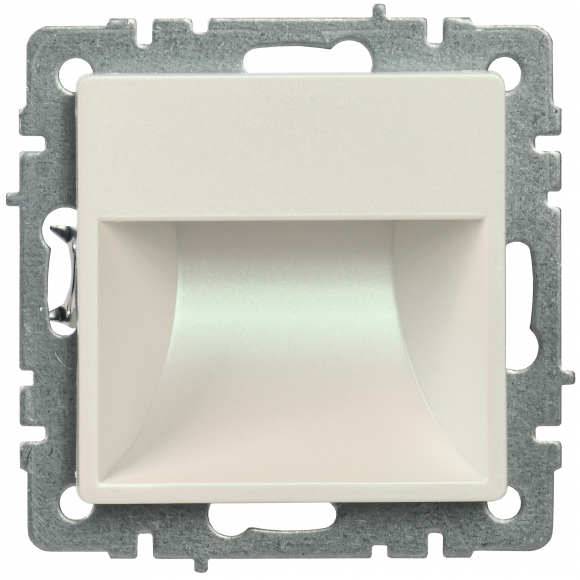 IEK BRITE Подсветка светодиодная встраиваемая ПЛ20-БрЖ жемчуг , BR-FL20-K36