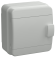 IEK TEKFOR Корпус пластиковый КМПн-6 IP65 серая непрозрачная дверь IEK, TF5-KP73-N-06-65-K03-K03