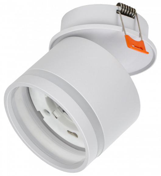 IEK LIGHTING Светильник 4033 встраиваемый поворотный под лампу GX53 белый IEK, LT-UVB0-4033-GX53-1-K01