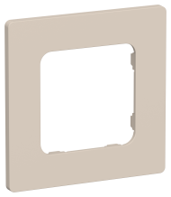 FLITE Рамка 1-местная РУ-1-К-ФлЛ льняной IEK, FI-M12-32-20-K88