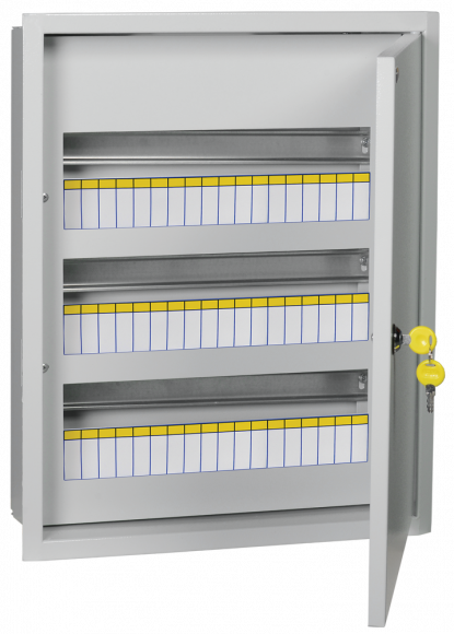 IEK TITAN 3 Корпус металлический ЩРв-54 (540х440х120мм) IP31 IEK, MKM14-V-54-30-T