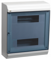 PRIME Корпус пластиковый ЩРН-П-24 модуля навесной белый IP41 IEK, MKP82-N-24-41-10