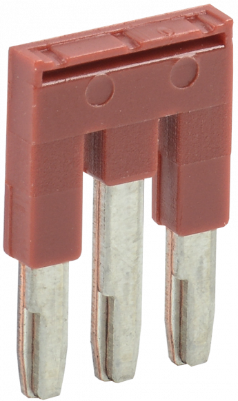 IEK Перемычка для КПИ-2,5мм2 3PIN IEK, YZN11FBS-002-3P