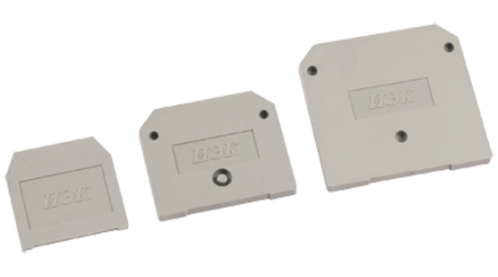IEK Заглушка для ЗНИ4-6мм2 (JXB35-50А) серый IEK, YZN10D-ZGL-006-K03