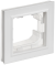 IEK BRITE Рамка 1-местная IP44 РУ-1-БрАБ-44 арктический белый , BR-M12-44-K91