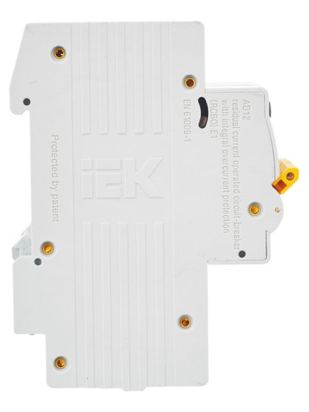 IEK KARAT Дифференциальный автомат АД12 2P 10А 10мА тип AC IEK, MAD10-2-010-C-010
