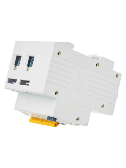 IEK KARAT Дифференциальный автомат АД12 2P 10А 10мА тип AC IEK, MAD10-2-010-C-010