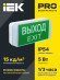 IEK Светильник аварийный ДПА 5031-1 1ч универсальный 24м IP20 IEK, LDPA0-5031-1-20-K01