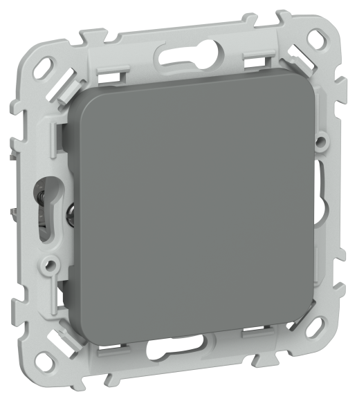 IEK FLITE Заглушка с суппортом ЗГ-ФлМА мокрый асфальт IEK, FI-PL10-K80