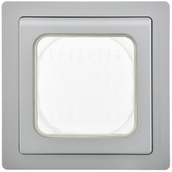 IEK FLITE Рамка 1-местная IP55 Рпро-1-55-ФлА алюминий IEK, FI-M10-32-55-K47