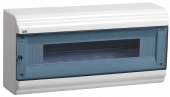 PRIME Корпус пластиковый ЩРН-П-18 модулей навесной белый IP41 IEK, MKP82-N-18-41-10