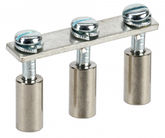 IEK Перемычка в сборе для колодки клеммной CTS 35мм2 3PIN IEK, YCT10-00-K03-035-A-3P