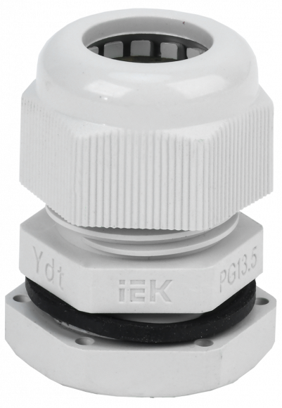 IEK Сальник PG 13,5 диаметр проводника 7-11мм IP54 IEK, YSA20-12-13-54-K41