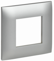 SKANDY Рамка 1-местная SK-F01S серебряный , SK-M12-K23