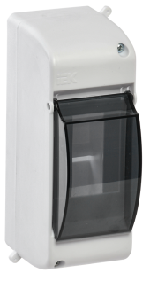 KREPTA 3 Корпус пластиковый КМПн 2/2 IP30 белый IEK, MKP42-N-02-30-20