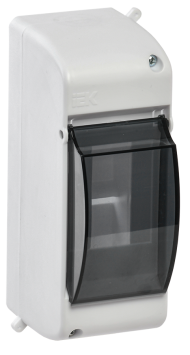 KREPTA 3 Корпус пластиковый КМПн 2/2 IP30 белый IEK, MKP42-N-02-30-20