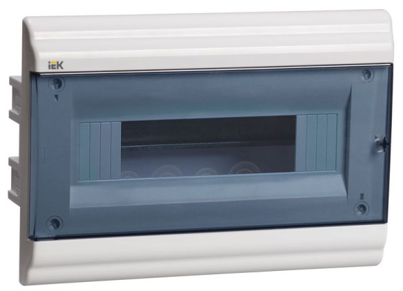 IEK PRIME Корпус пластиковый ЩРВ-П-12 модулей встраиваемый белый IP41 IEK, MKP82-V-12-41-10