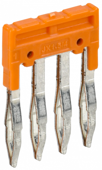 IEK Перемычка гребенчатая для колодки клеммной CP 1,5мм2 4PIN IEK, YCT20-00-K03-001-EC-4P